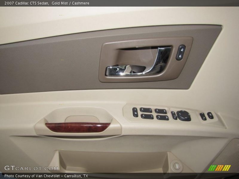 Gold Mist / Cashmere 2007 Cadillac CTS Sedan