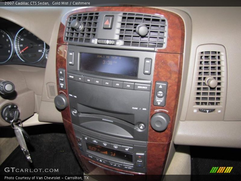Gold Mist / Cashmere 2007 Cadillac CTS Sedan