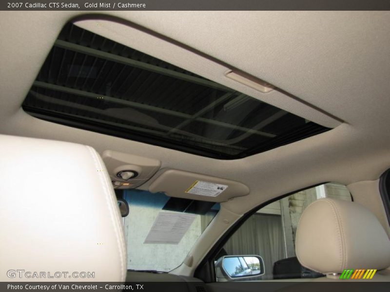 Gold Mist / Cashmere 2007 Cadillac CTS Sedan