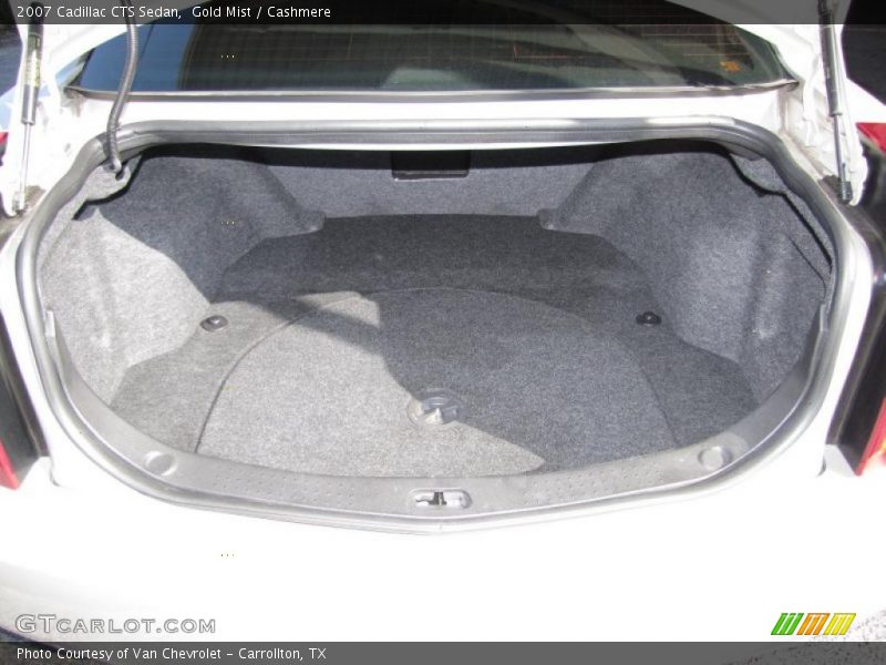 Gold Mist / Cashmere 2007 Cadillac CTS Sedan