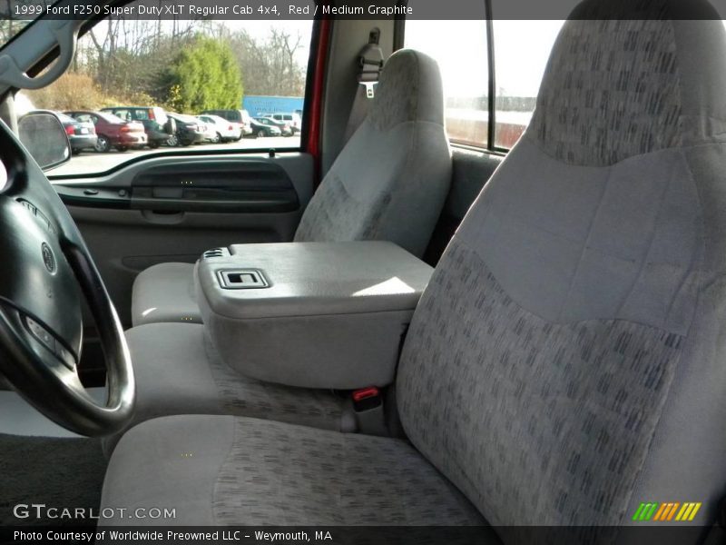 Red / Medium Graphite 1999 Ford F250 Super Duty XLT Regular Cab 4x4