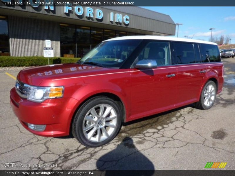 Front 3/4 View of 2011 Flex Limited AWD EcoBoost