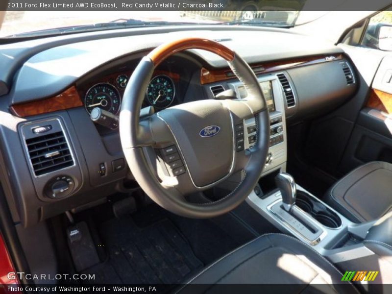 Charcoal Black Interior - 2011 Flex Limited AWD EcoBoost 