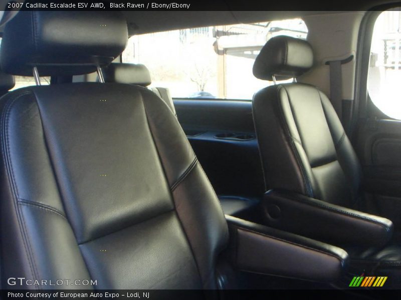 Black Raven / Ebony/Ebony 2007 Cadillac Escalade ESV AWD