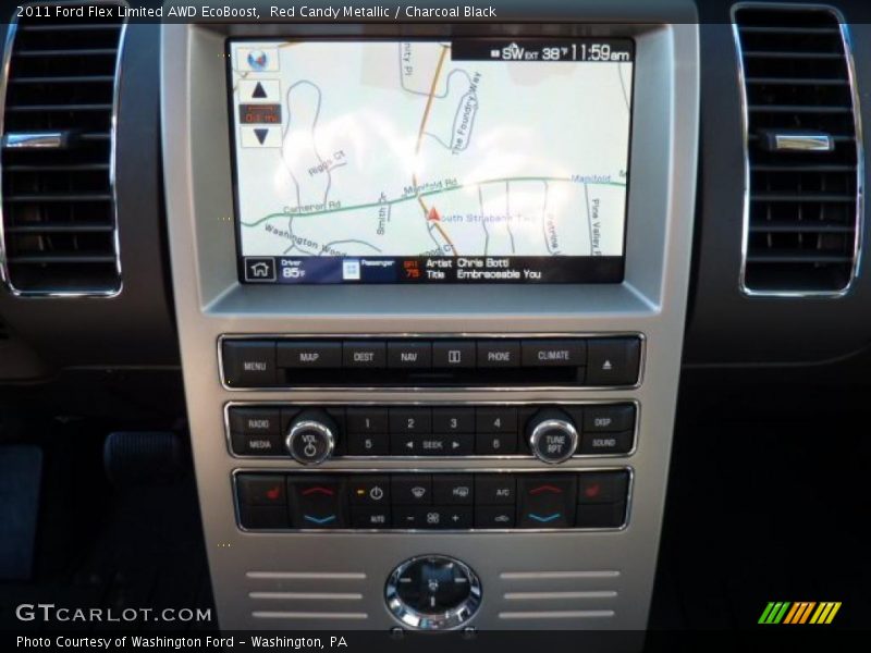 Navigation of 2011 Flex Limited AWD EcoBoost