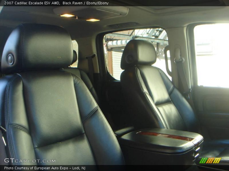 Black Raven / Ebony/Ebony 2007 Cadillac Escalade ESV AWD