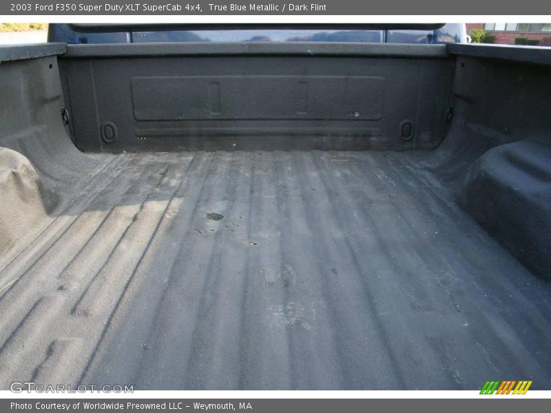 True Blue Metallic / Dark Flint 2003 Ford F350 Super Duty XLT SuperCab 4x4