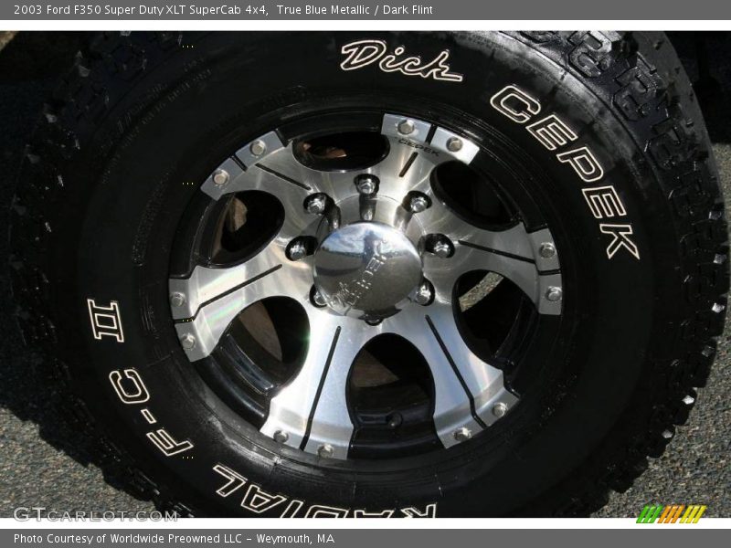 Custom Wheels of 2003 F350 Super Duty XLT SuperCab 4x4