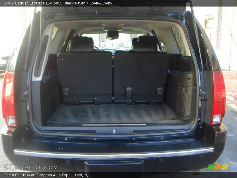 Black Raven / Ebony/Ebony 2007 Cadillac Escalade ESV AWD