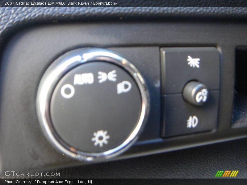 Black Raven / Ebony/Ebony 2007 Cadillac Escalade ESV AWD