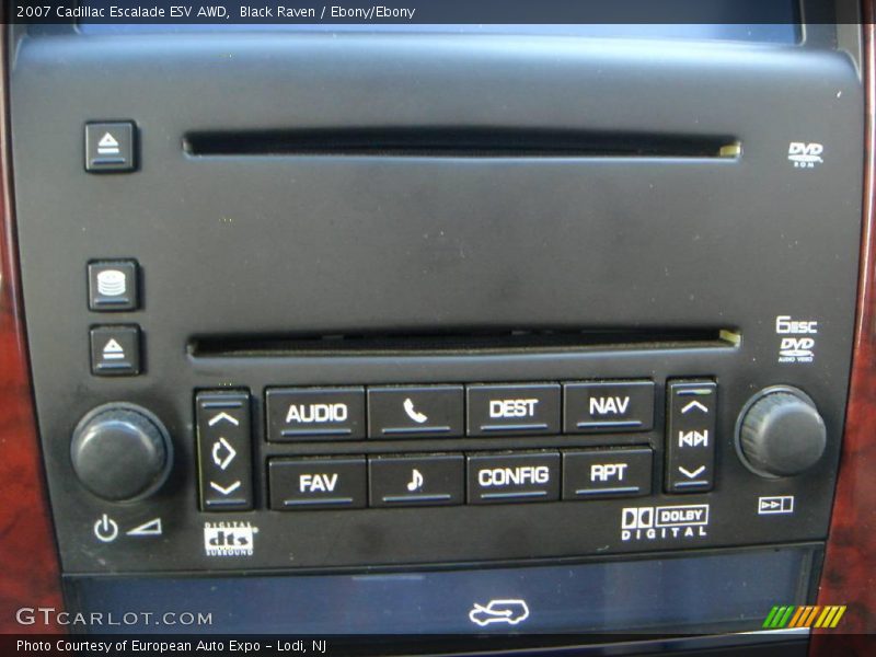 Black Raven / Ebony/Ebony 2007 Cadillac Escalade ESV AWD