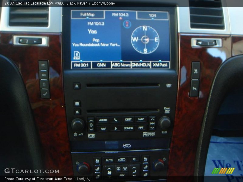Black Raven / Ebony/Ebony 2007 Cadillac Escalade ESV AWD