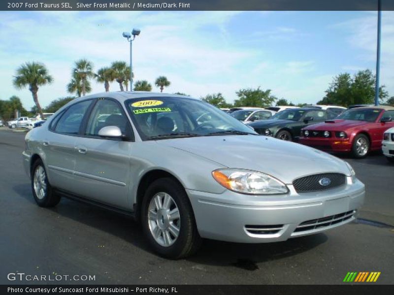 Silver Frost Metallic / Medium/Dark Flint 2007 Ford Taurus SEL
