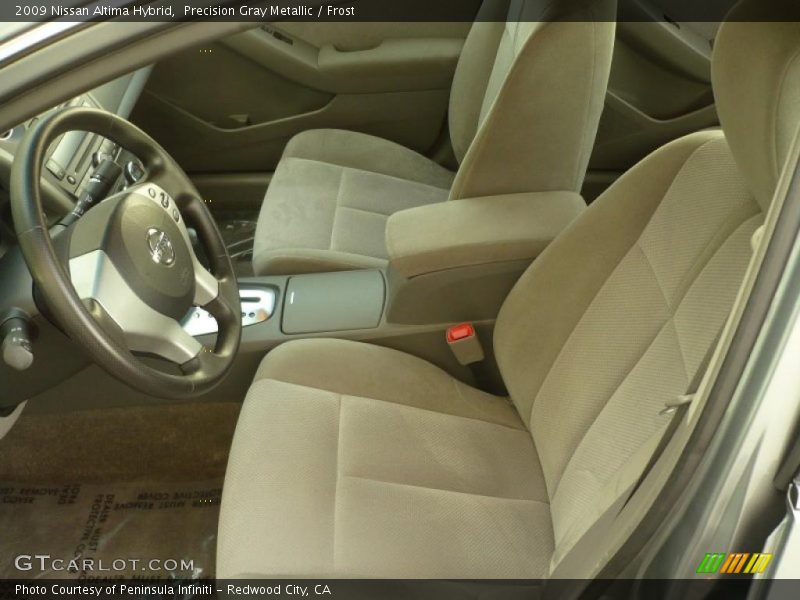 Precision Gray Metallic / Frost 2009 Nissan Altima Hybrid