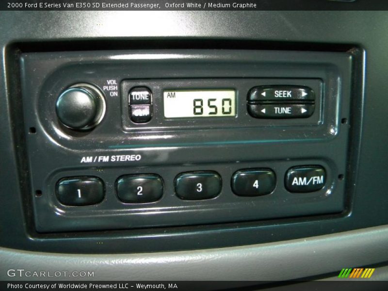 Oxford White / Medium Graphite 2000 Ford E Series Van E350 SD Extended Passenger