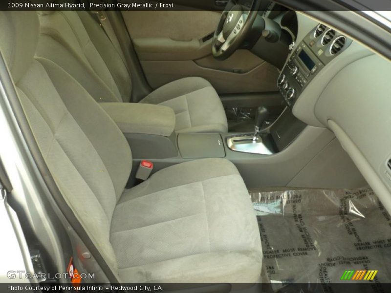 Precision Gray Metallic / Frost 2009 Nissan Altima Hybrid