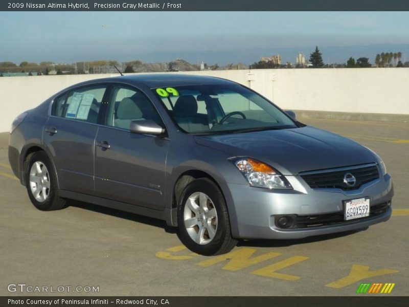 Precision Gray Metallic / Frost 2009 Nissan Altima Hybrid