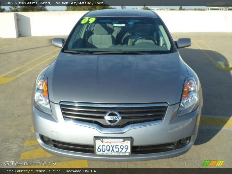 Precision Gray Metallic / Frost 2009 Nissan Altima Hybrid