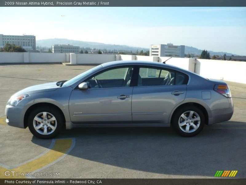 Precision Gray Metallic / Frost 2009 Nissan Altima Hybrid