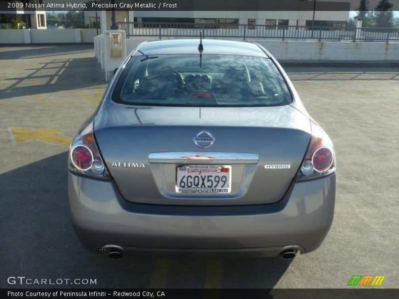 Precision Gray Metallic / Frost 2009 Nissan Altima Hybrid