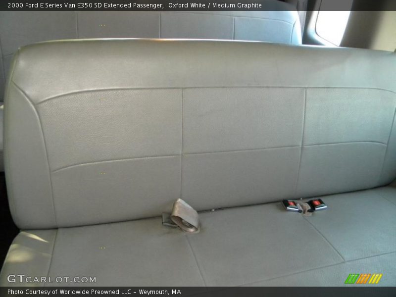 Oxford White / Medium Graphite 2000 Ford E Series Van E350 SD Extended Passenger