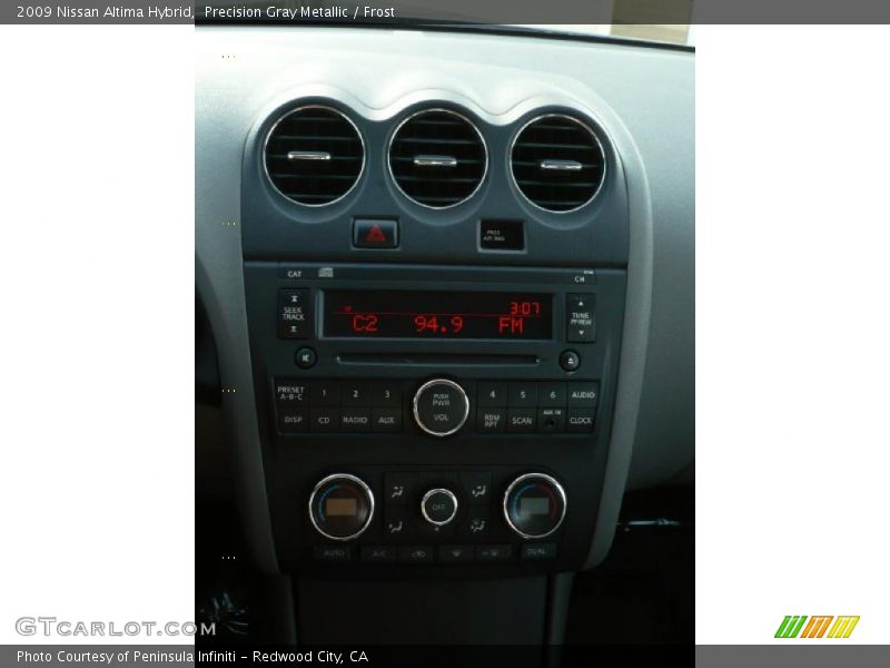 Precision Gray Metallic / Frost 2009 Nissan Altima Hybrid