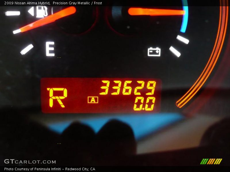 Precision Gray Metallic / Frost 2009 Nissan Altima Hybrid
