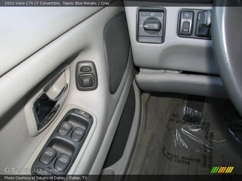 Nautic Blue Metallic / Gray 2001 Volvo C70 LT Convertible