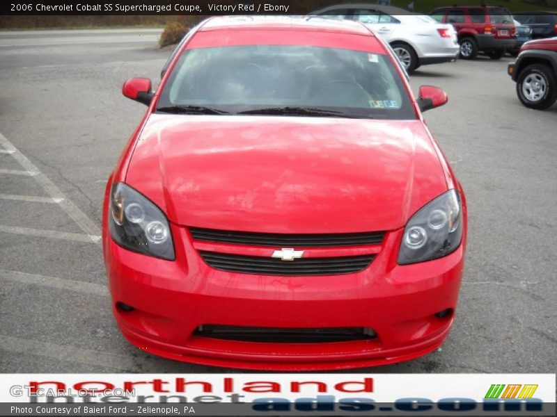 Victory Red / Ebony 2006 Chevrolet Cobalt SS Supercharged Coupe