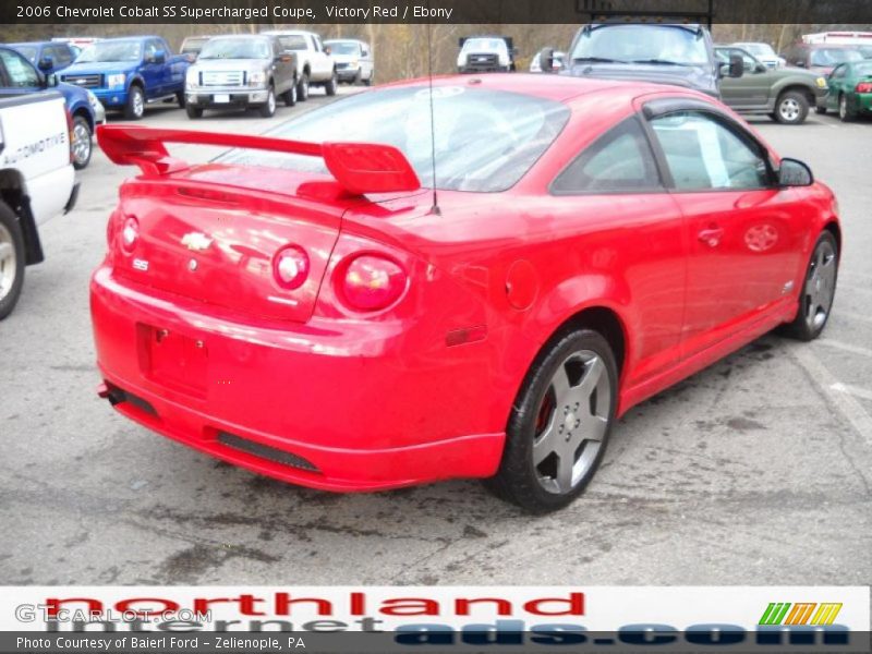 Victory Red / Ebony 2006 Chevrolet Cobalt SS Supercharged Coupe