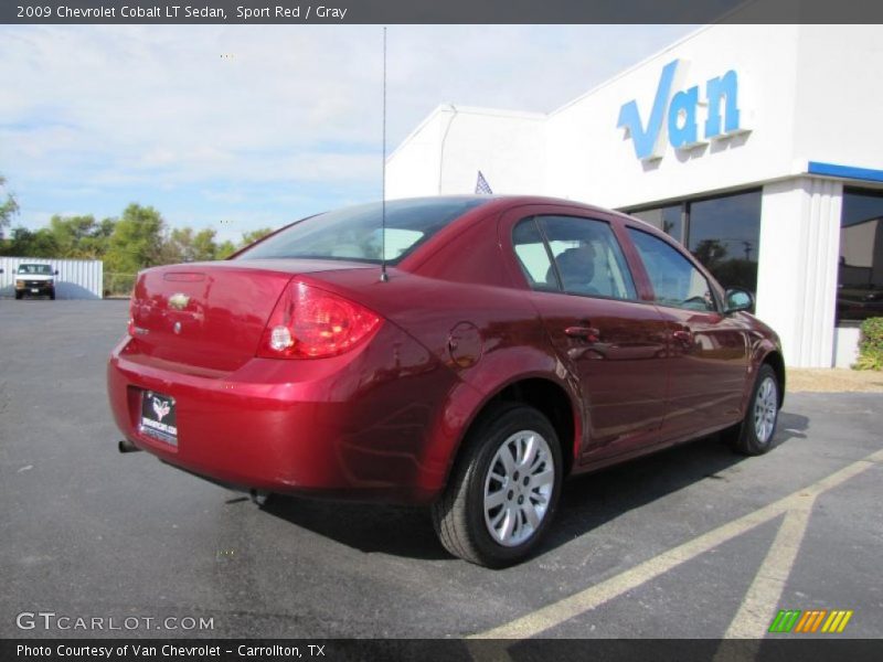 Sport Red / Gray 2009 Chevrolet Cobalt LT Sedan