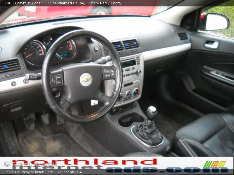 Victory Red / Ebony 2006 Chevrolet Cobalt SS Supercharged Coupe