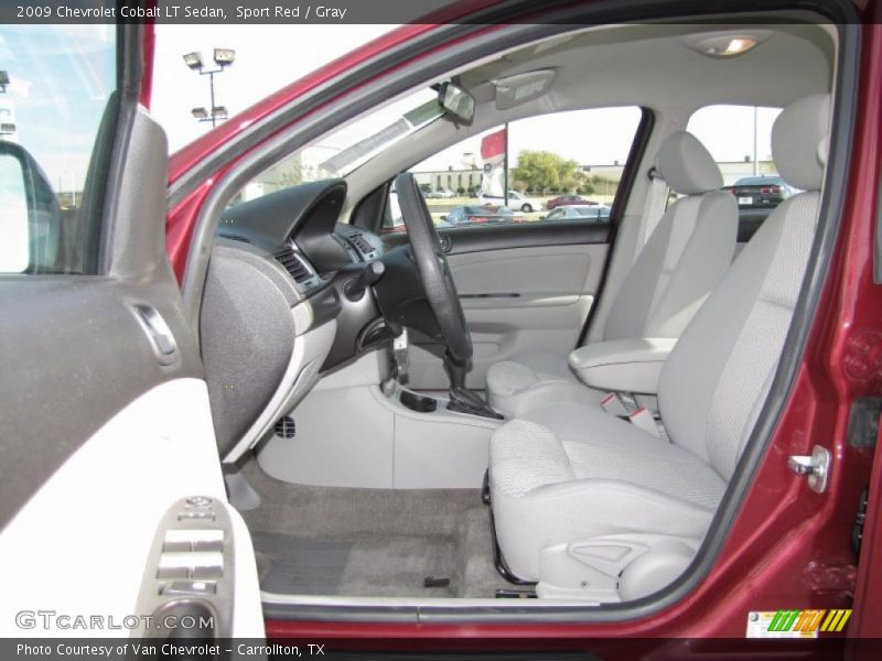 Sport Red / Gray 2009 Chevrolet Cobalt LT Sedan