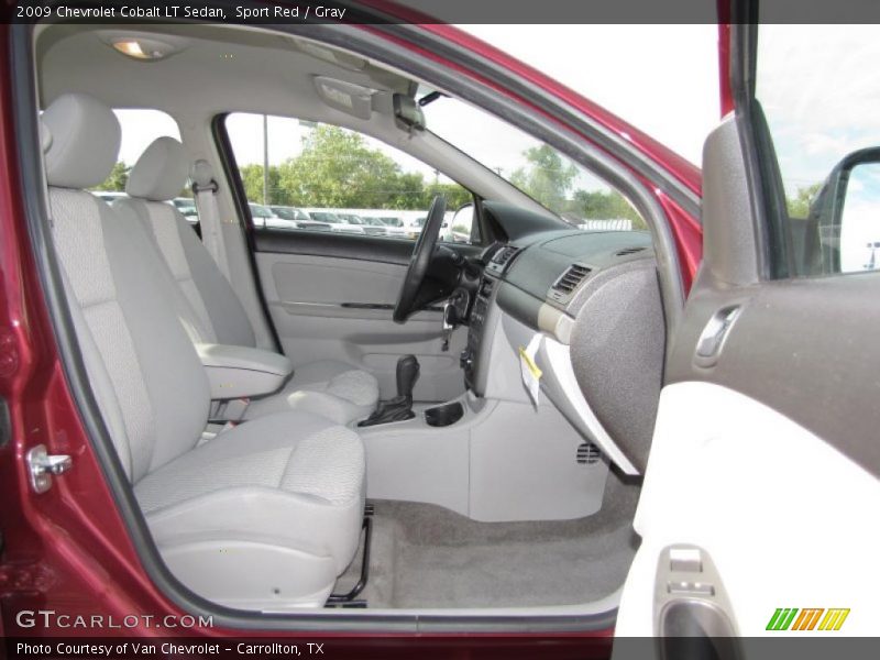 Sport Red / Gray 2009 Chevrolet Cobalt LT Sedan