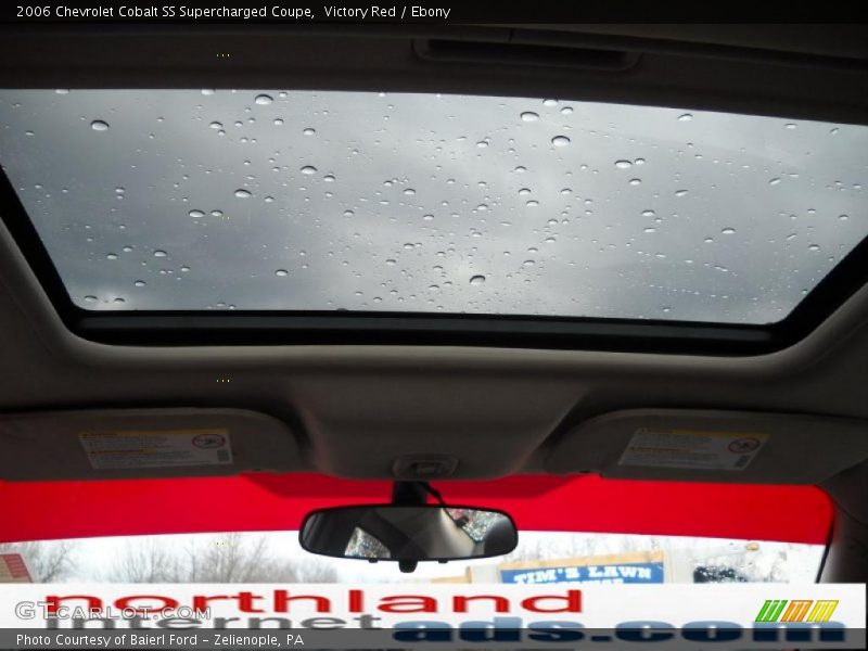 Victory Red / Ebony 2006 Chevrolet Cobalt SS Supercharged Coupe