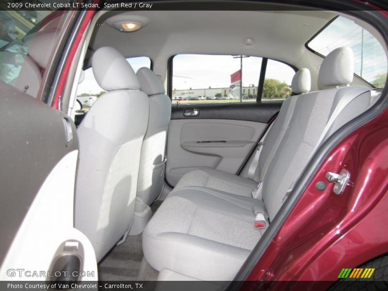 Sport Red / Gray 2009 Chevrolet Cobalt LT Sedan