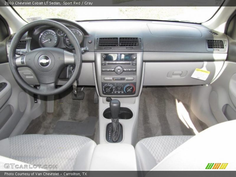 Sport Red / Gray 2009 Chevrolet Cobalt LT Sedan