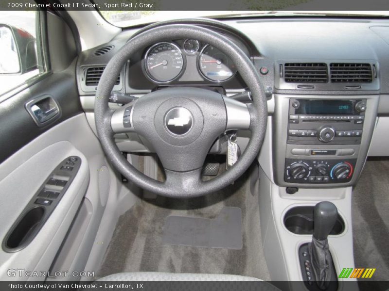 Sport Red / Gray 2009 Chevrolet Cobalt LT Sedan