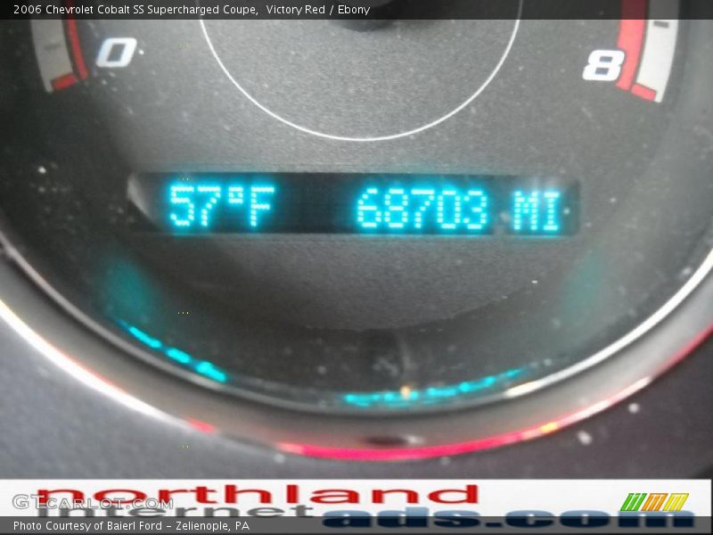 Victory Red / Ebony 2006 Chevrolet Cobalt SS Supercharged Coupe