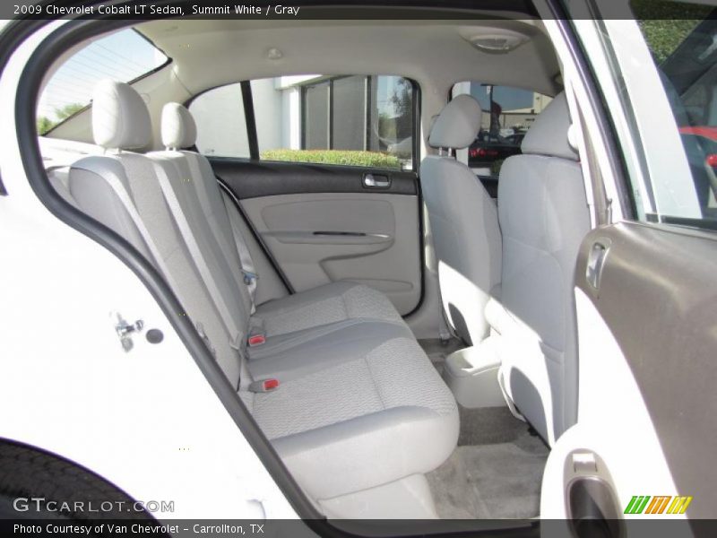 Summit White / Gray 2009 Chevrolet Cobalt LT Sedan