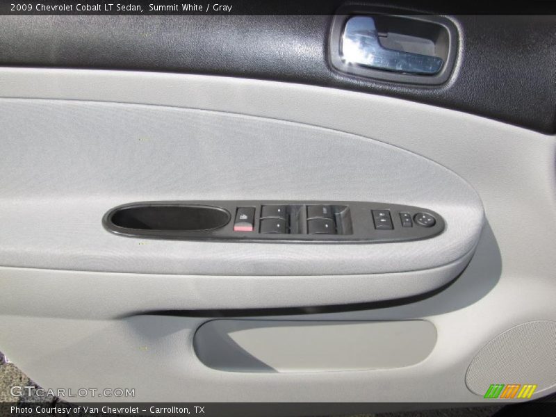 Summit White / Gray 2009 Chevrolet Cobalt LT Sedan