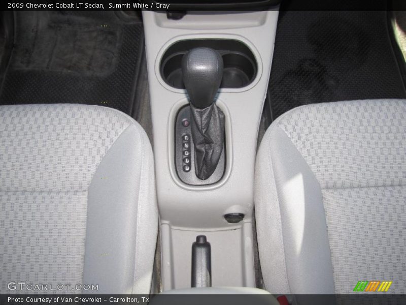 Summit White / Gray 2009 Chevrolet Cobalt LT Sedan