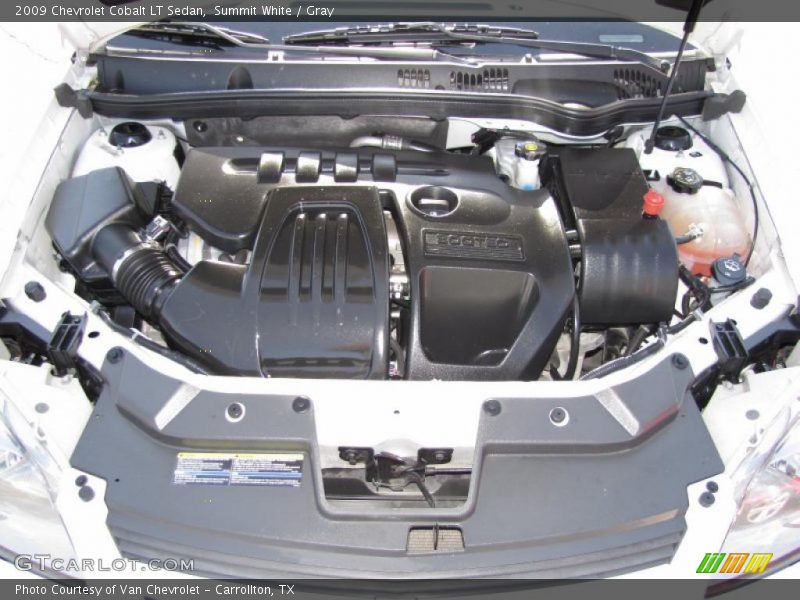 Summit White / Gray 2009 Chevrolet Cobalt LT Sedan