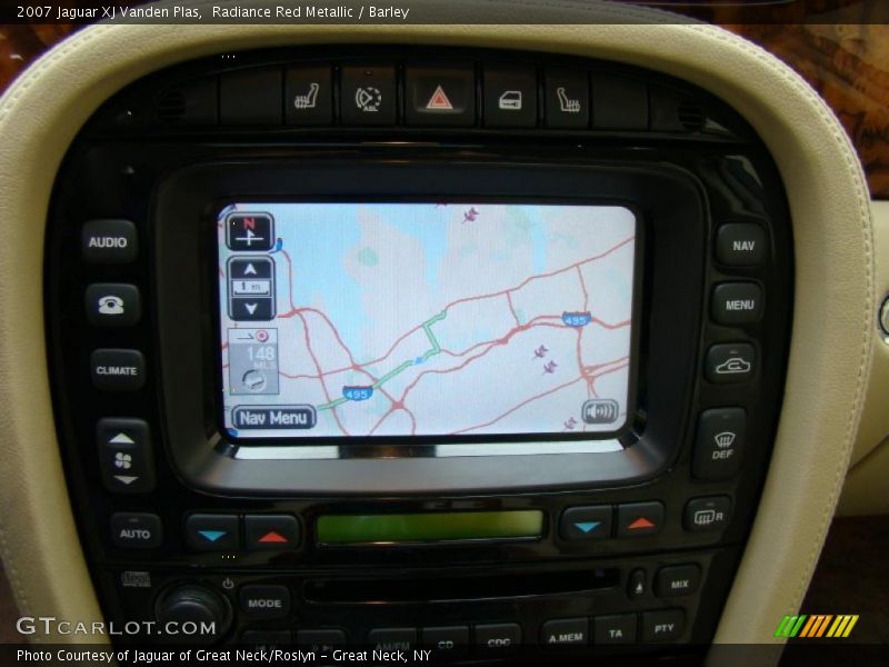 Navigation of 2007 XJ Vanden Plas