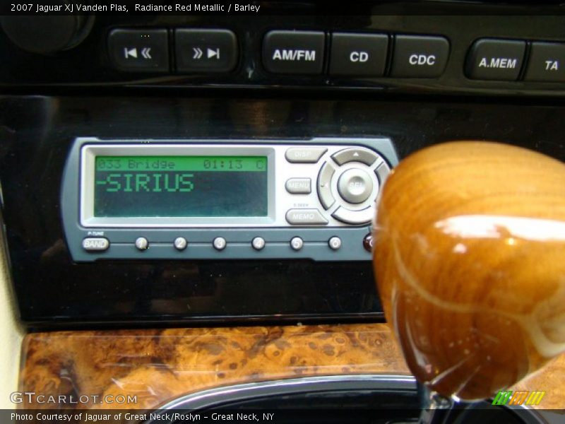Radiance Red Metallic / Barley 2007 Jaguar XJ Vanden Plas
