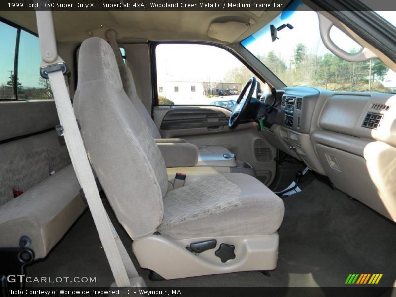  1999 F350 Super Duty XLT SuperCab 4x4 Medium Prairie Tan Interior