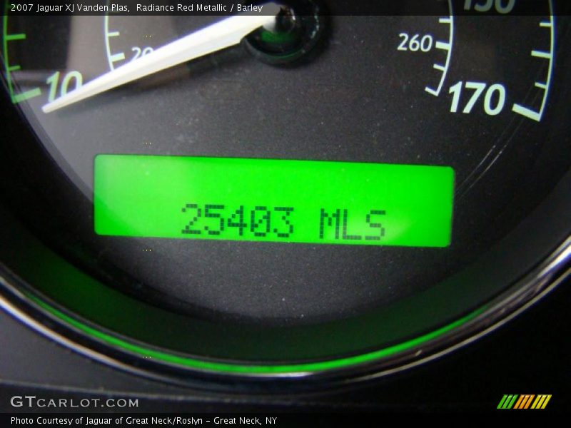 Radiance Red Metallic / Barley 2007 Jaguar XJ Vanden Plas