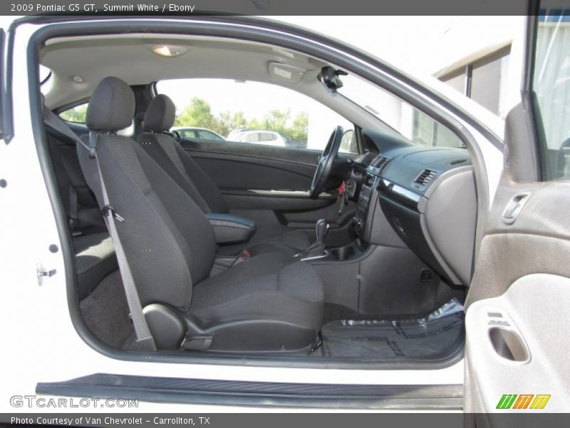Summit White / Ebony 2009 Pontiac G5 GT