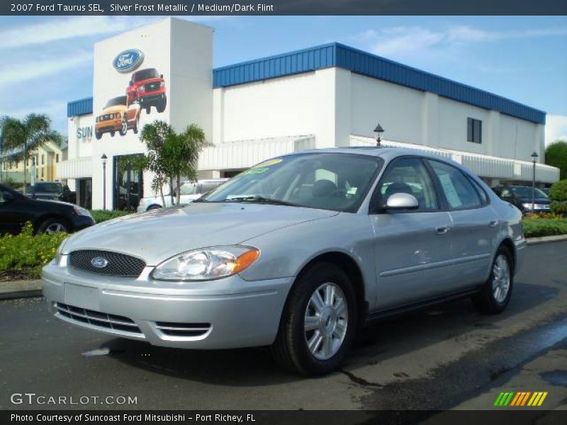 Silver Frost Metallic / Medium/Dark Flint 2007 Ford Taurus SEL