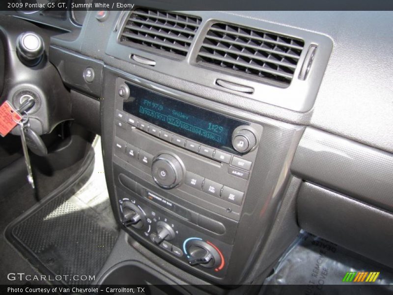 Summit White / Ebony 2009 Pontiac G5 GT